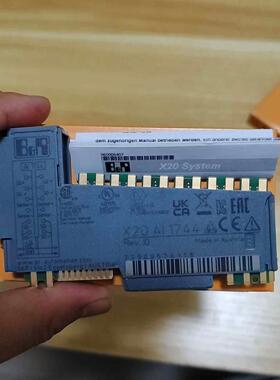 X20AI1744 B&R贝加莱模块全新未使用功能包好签收后
