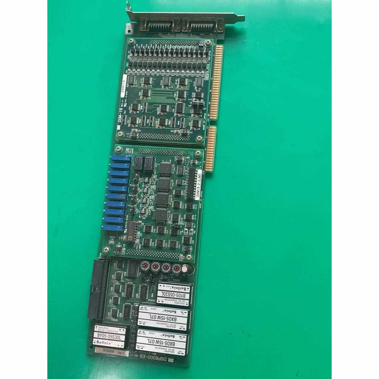 工控拆机板卡一套，型号有DSP6000-EB REV.A3，