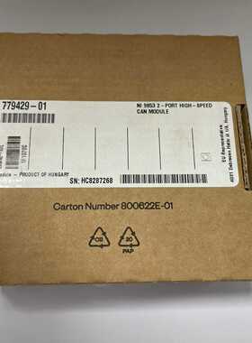 NI 9853 ,779429-01 (C系列CAN接