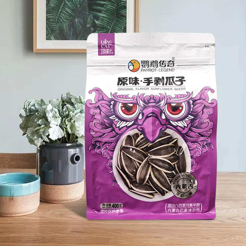 顶彩鹦鹉传奇系列原味手剥瓜子内蒙特产休闲小零食400g袋装属于什么档次？