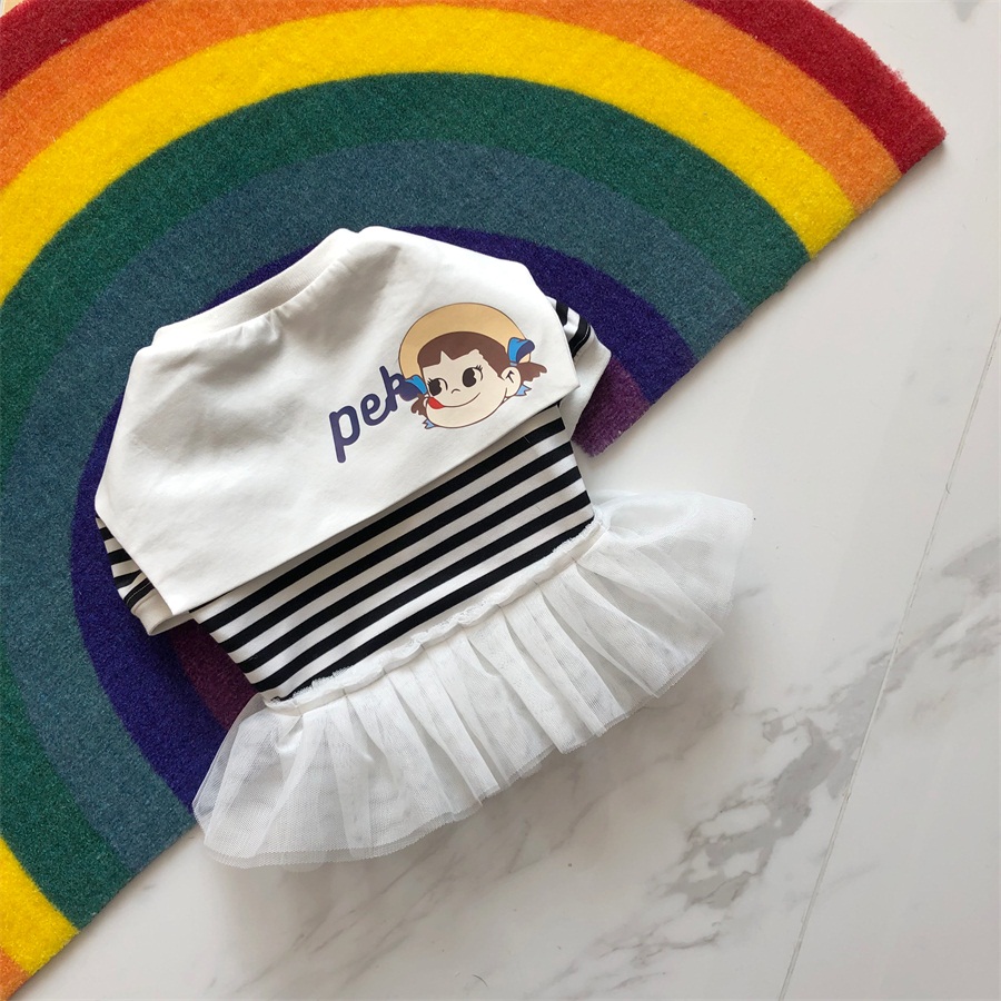 屎哼哼定制法斗衣服柯基英斗八哥恶霸泰迪胖狗不二家条纹情侣衫|msdalam kategori Butik wanita / wanita, baju-T - dari Buy2taobao.com untuk memberikan perkhidmatan ejen Taobao profesional membeli