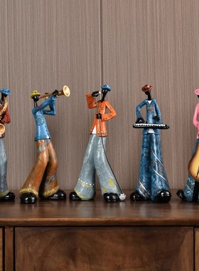 鲸鸿欧式创意复古摆件超市美陈工艺品客厅超市书架陈列装饰道具