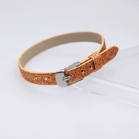 8 мм яркая порошковая квадратная стальная пряжка