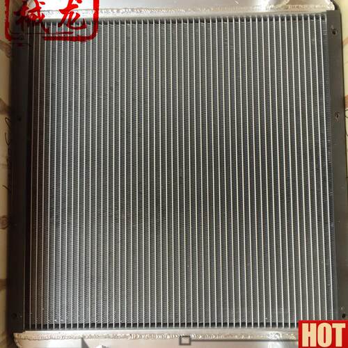 掘机配件 适用小松PNC60-7水箱散热器 4D95/4D102发动机全铝水箱