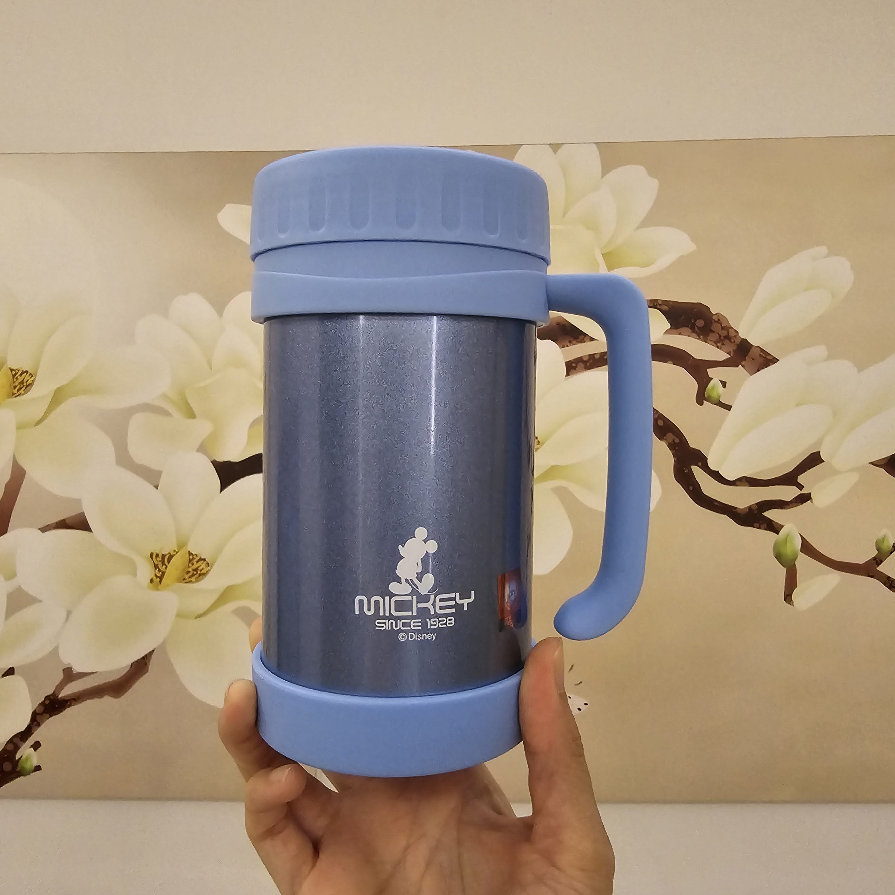 迪士尼新中式便携手柄保温水杯