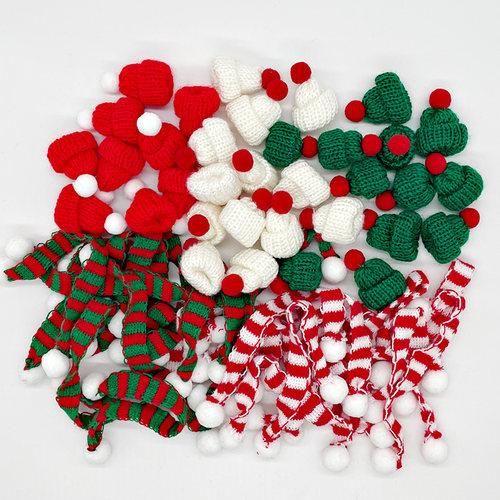 批发圣诞节迷你小帽子围巾高品质