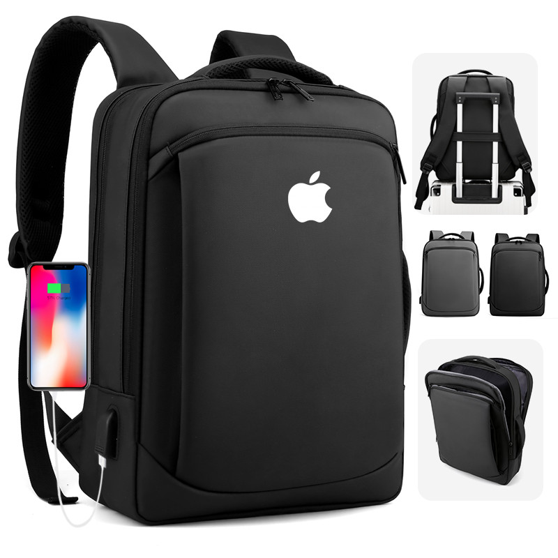双肩包适用苹果Apple MacBook Air13.6/15.4英寸Pro 14.2/16笔记本电脑背包13.3收纳袋防水M4保护套学生书包