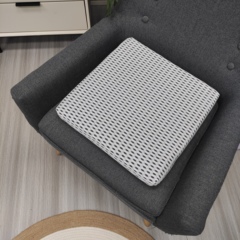 40.40CM 4D高分子空气纤维坐垫透气舒适夏季椅垫 两种厚度