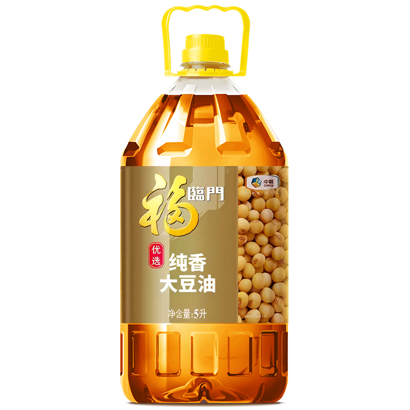 福临门优选纯香大豆油5L