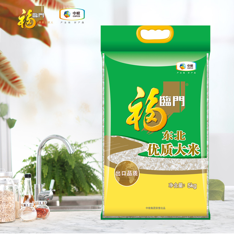 中粮福临门东北优质大米5kg东北大米生态大米10斤中粮出品