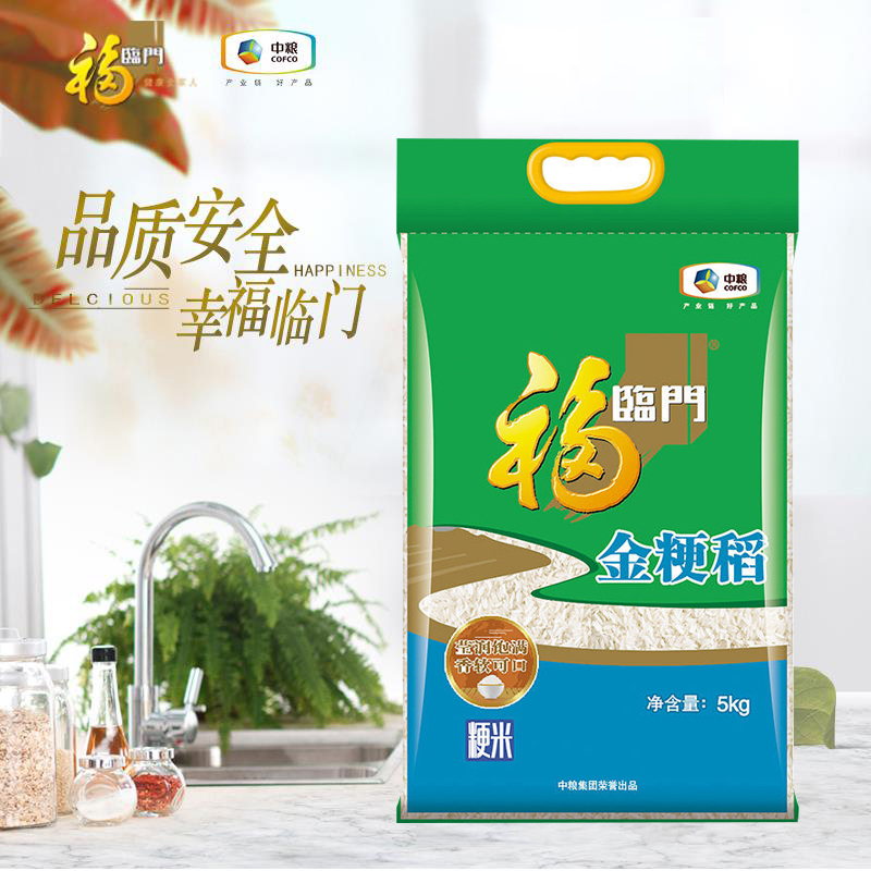 中粮福临门粳稻东北大米米图片