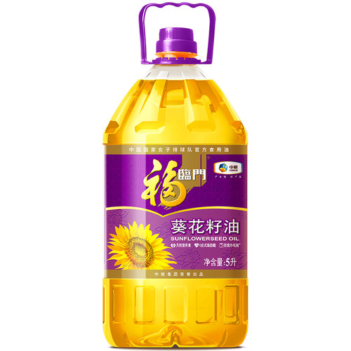 福临门一级葵花籽油5L