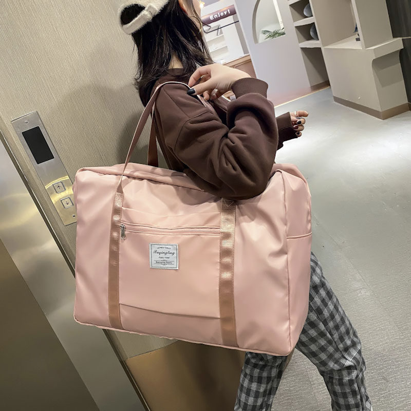 超大容量旅行包穿拉杆轻便可折叠旅游短途装被子行李收纳待产袋