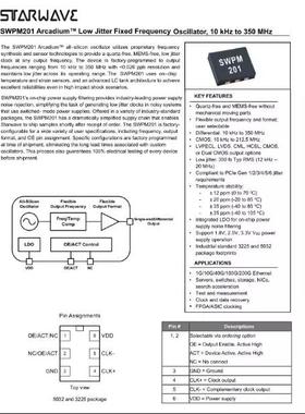 STAR SWPM201DCAIAB-125.0000MHZ LVDS 3225 3.3V 2.5V 125M 差分