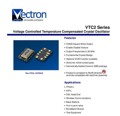 VECTRON12.8MHZ高精度