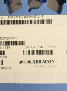 ABRACON OSC 5032 ASFLM1-8.000MHZ-C-T 有源贴片晶振 磁面 进口