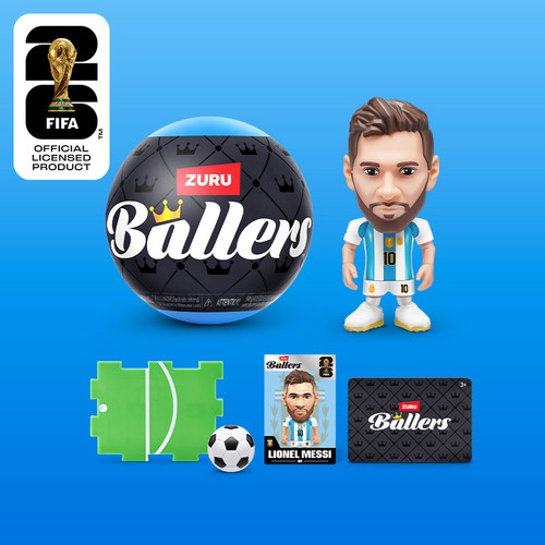 ZURUFIFA正版球星盲盒手办