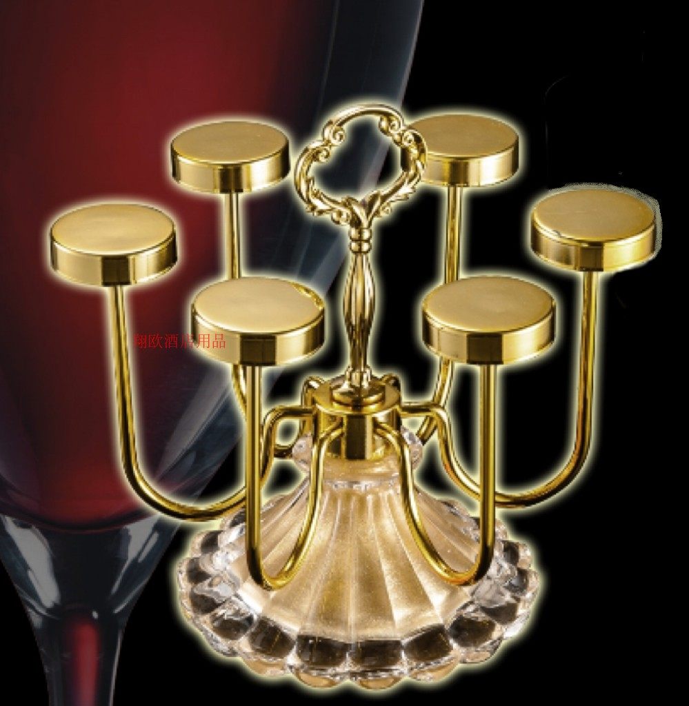 金色居家创意简约时尚旋转杯架