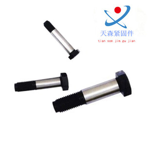 8.8级GB27六角头铰制孔螺丝螺栓外六角塞打螺丝M8M10M12