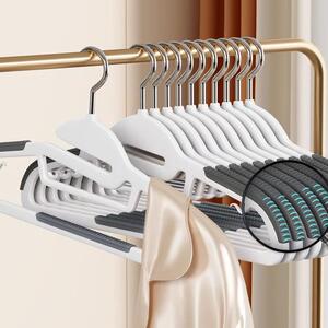 衣架无痕防滑家用防肩角塑料晾晒衣服架子干湿两用衣挂阳台衣撑子