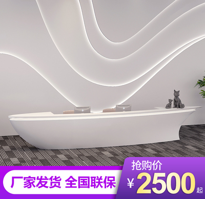 酒店异形吧台迎宾台泽宇