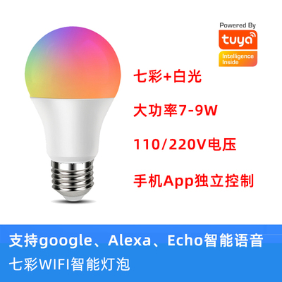亚马逊echo谷歌tuya110v灯泡