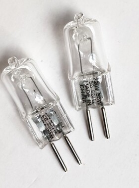 吊灯水晶灯灯泡香薰灯灯泡2针插泡220V20W35W50W插针灯泡暖黄光