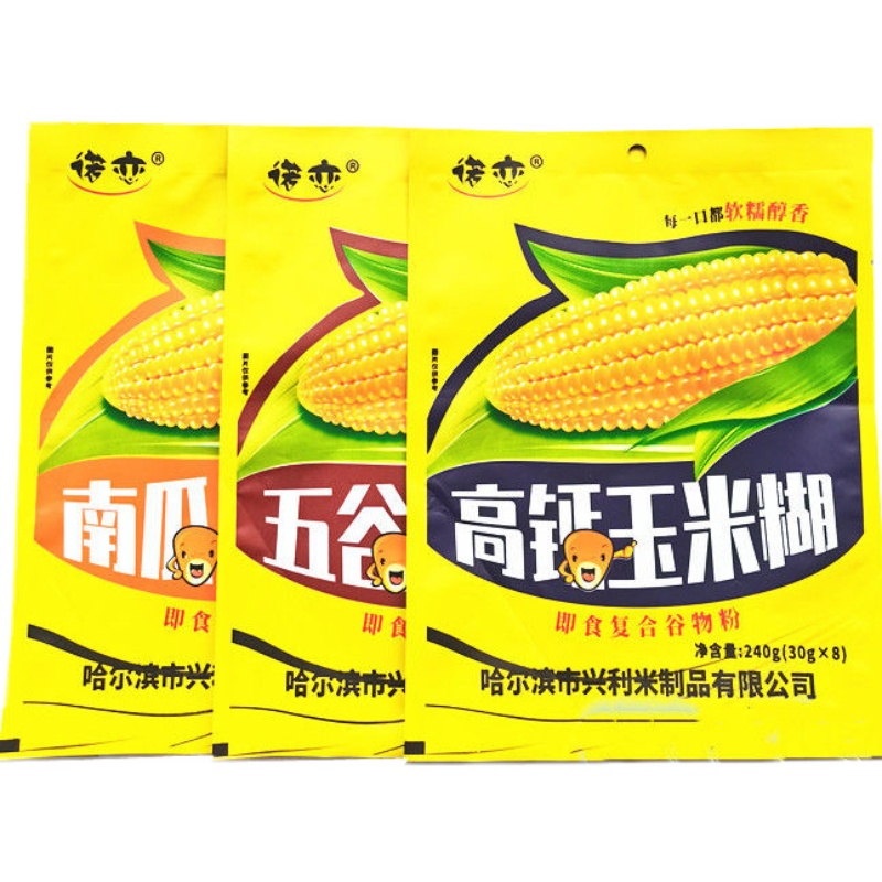 诺恋玉米糊即食冲饮3种口味