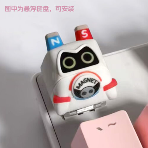 绝区零招财猫咪邦布DIY键帽