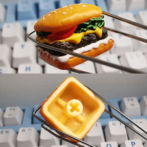 diy个性键帽美食客制化机械键盘