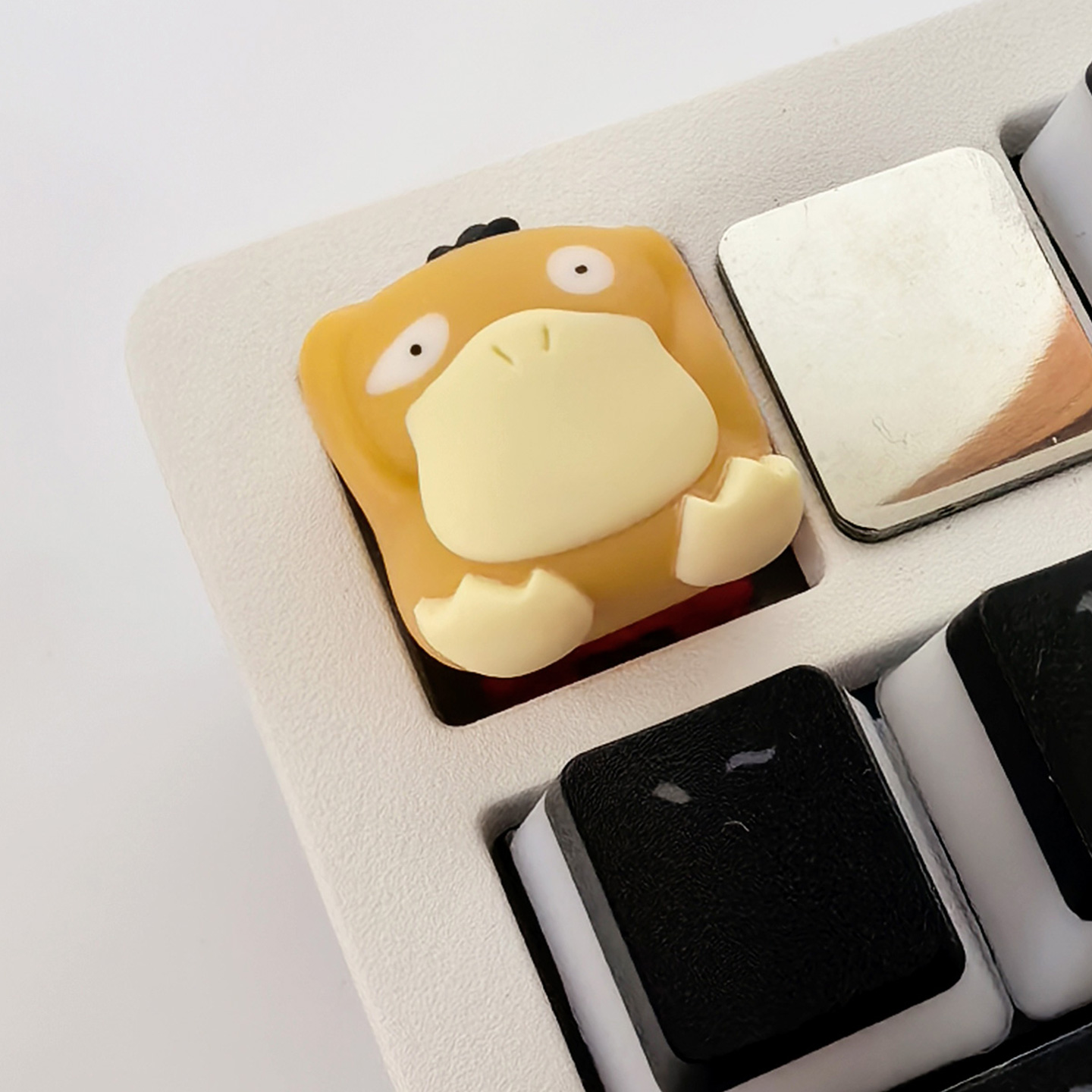 宝可梦可达鸭个性键帽