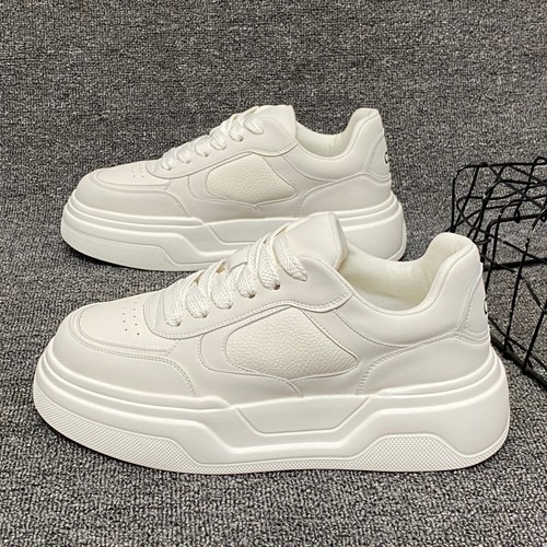 厚底小白鞋简约百搭轻便休闲板鞋