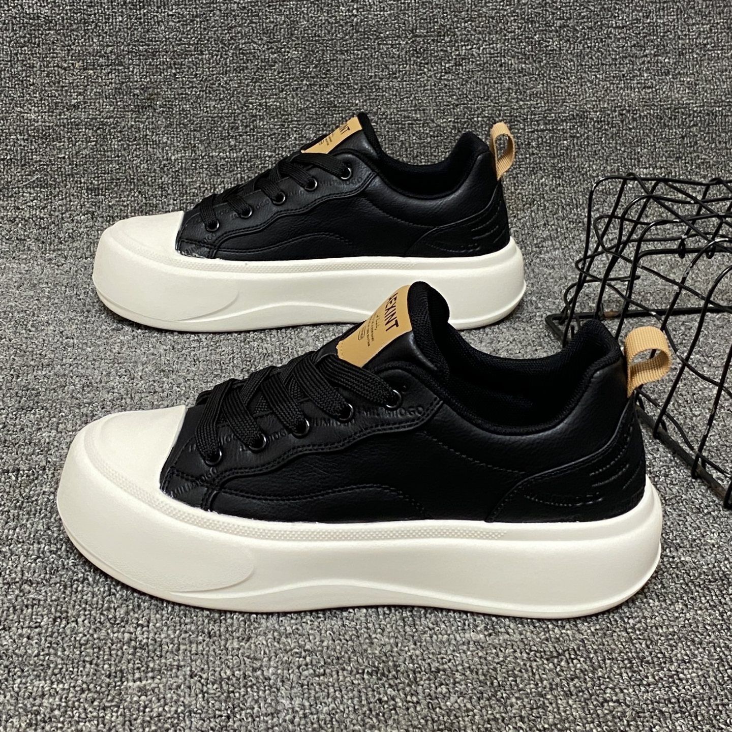 韩版百搭透气轻便厚底休闲鞋板鞋