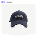 Zien 棒球帽女显脸小鸭舌帽加大加宽帽檐深顶遮阳防晒帽子男 新款