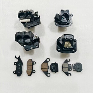 鸿150RS原厂QJ150T-6W钱江前后制动缸刹车泵卡钳碟刹刹车片摩擦片