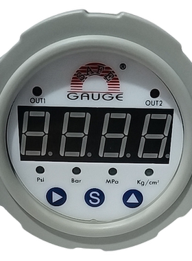 台湾华记数显SF-FM21V RS485隔膜电子式压力表 2..5