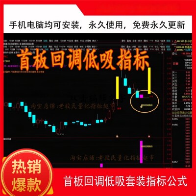 首板回调低吸通达信手机电脑均可安装使用复盘指标首板回调指标