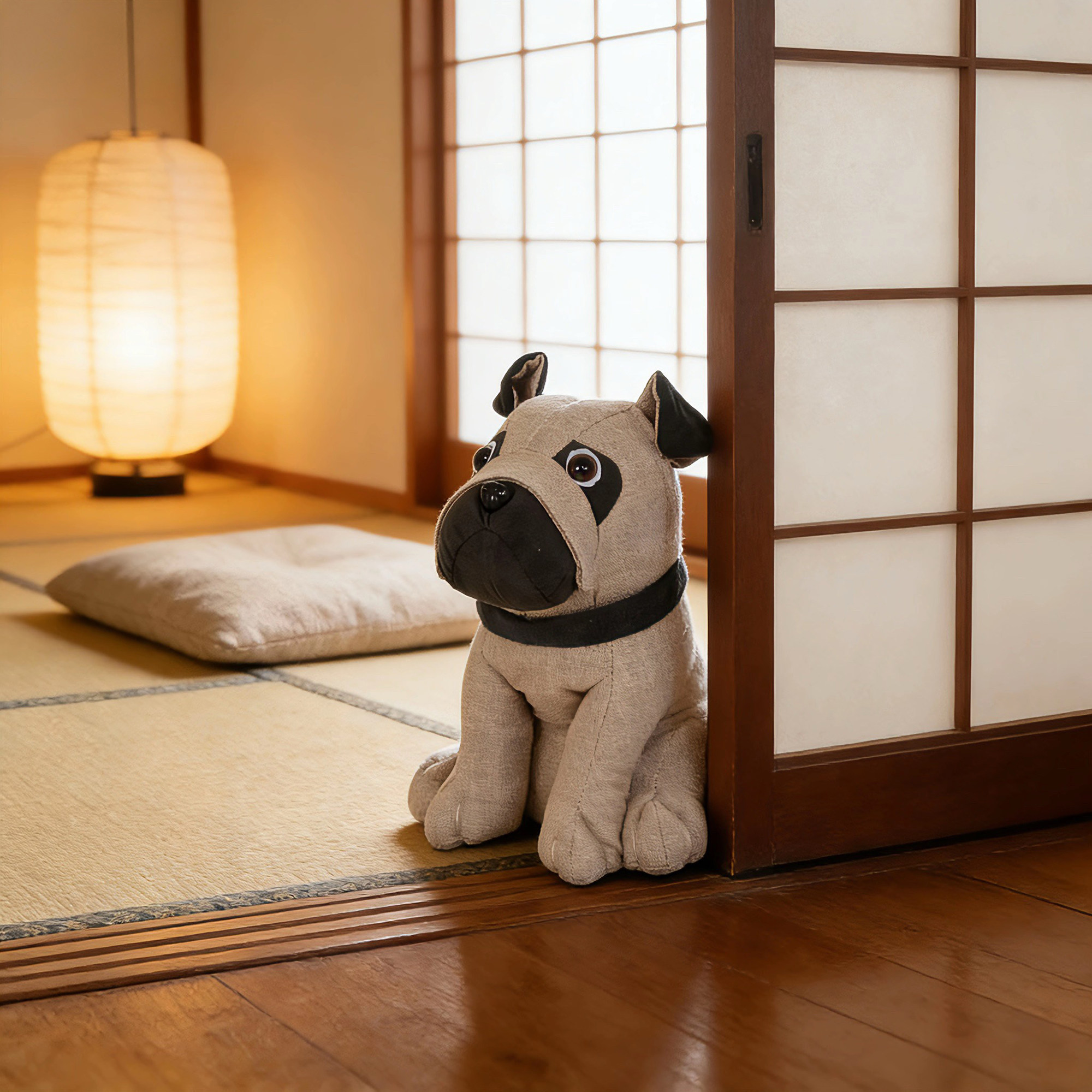 挡门神器布艺创意门挡 家居玩偶装饰门阻门墩 防风挡设品布偶玩具