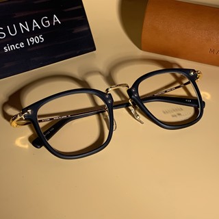 日本增永MASUNAGA手造眼镜框经典复古文艺全框近视眼镜架GMS-806