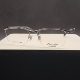 商务超轻纯钛日本近视眼镜框 Charmant夏蒙镜架线钛XL1821半框男士