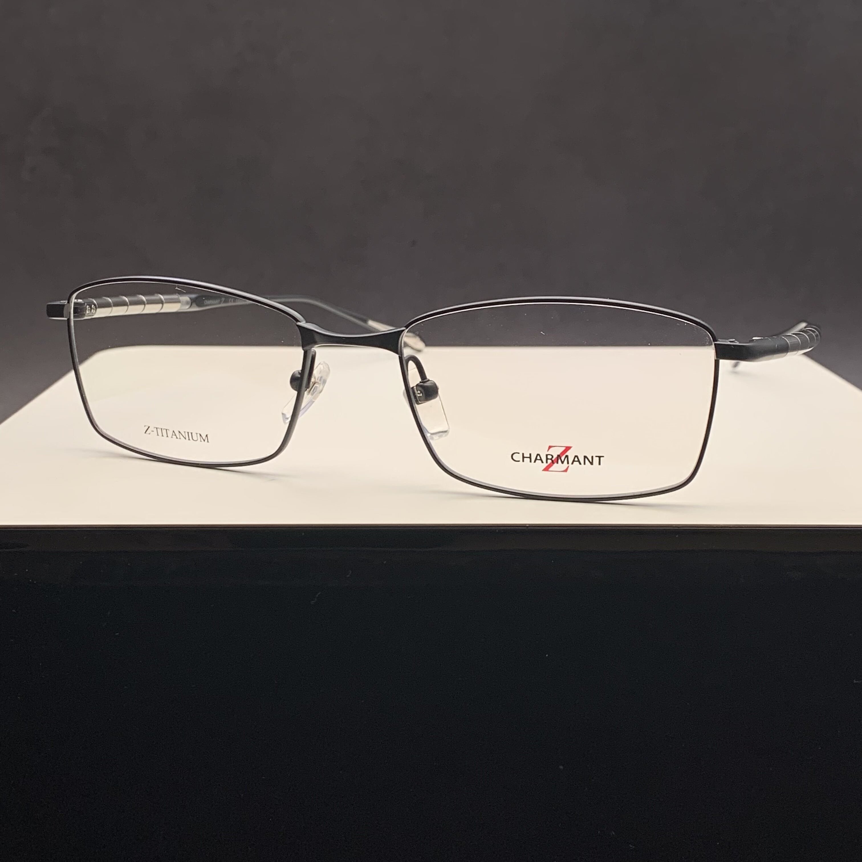 charmant夏蒙日本镜架zt27019纯钛linkii系列全框男士超轻眼镜框