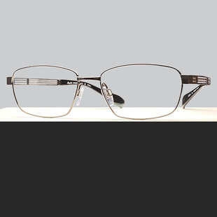 CHARMANT夏蒙眼镜纯钛XL2239男士 全框商务时尚 超轻舒适近视眼镜框