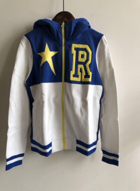 (100元5件)潮牌女装运动卫衣带帽拉链开衫学院风CDI1WW0485