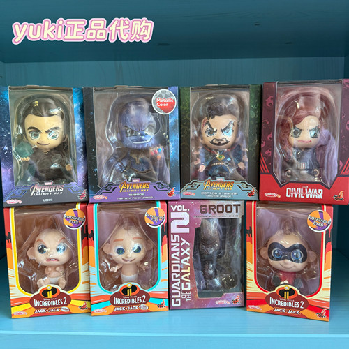 HotToys复仇者联盟 超人总动员巴小杰COSBABY迷你人偶玩具摆件