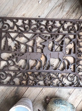 铸铁摆件脚垫庭院壁饰园艺杂货