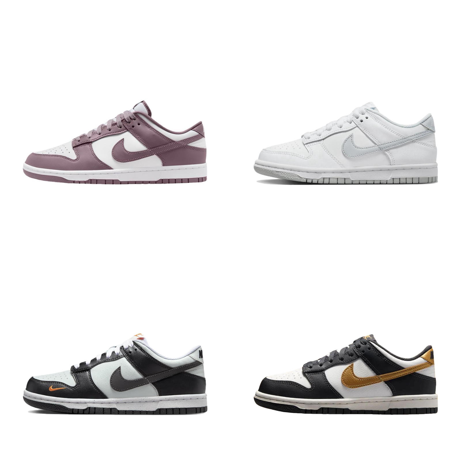 Nike Dunk高性价比黑白金米白紫黄板鞋休闲鞋HF5441