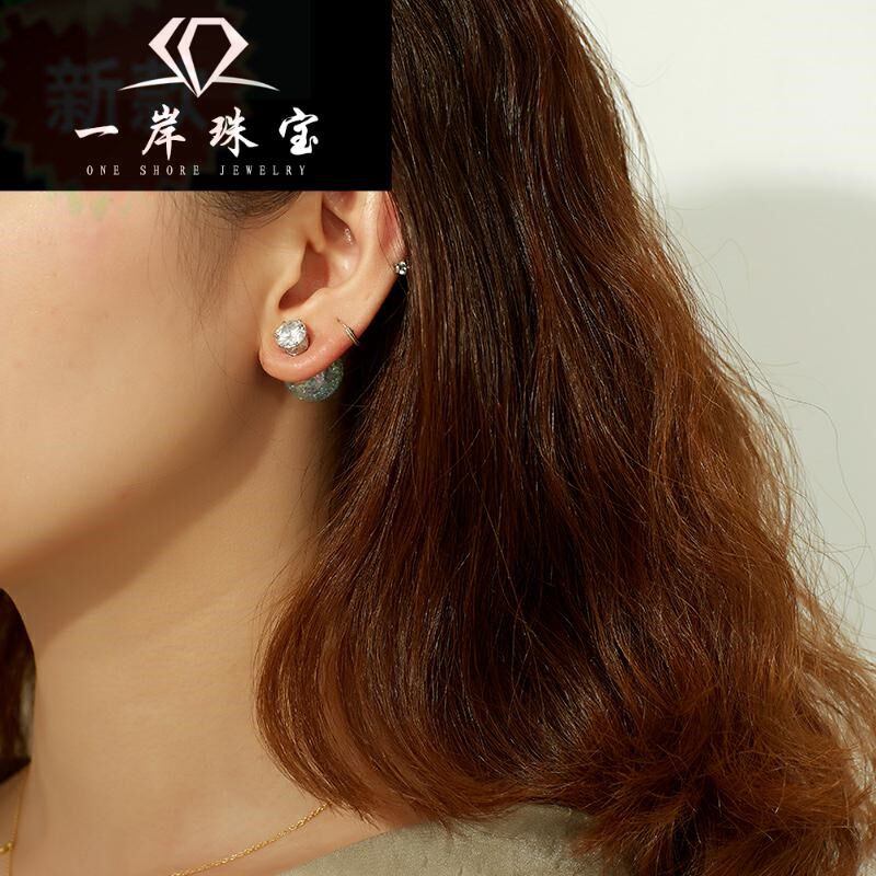 网红同款aza韩国夸张原宿少女风blingbling炫彩玻璃球糖果珠可拆