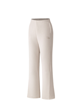 ANTA/安踏冬季新款女子户外时尚休闲百搭针织运动长裤162618315