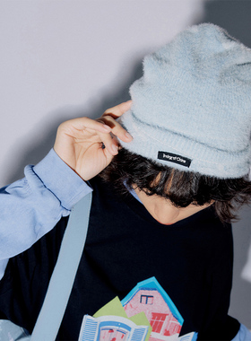 中国李宁23年冬新款男女同款加绒保暖时尚休闲舒适针织帽AMZT024