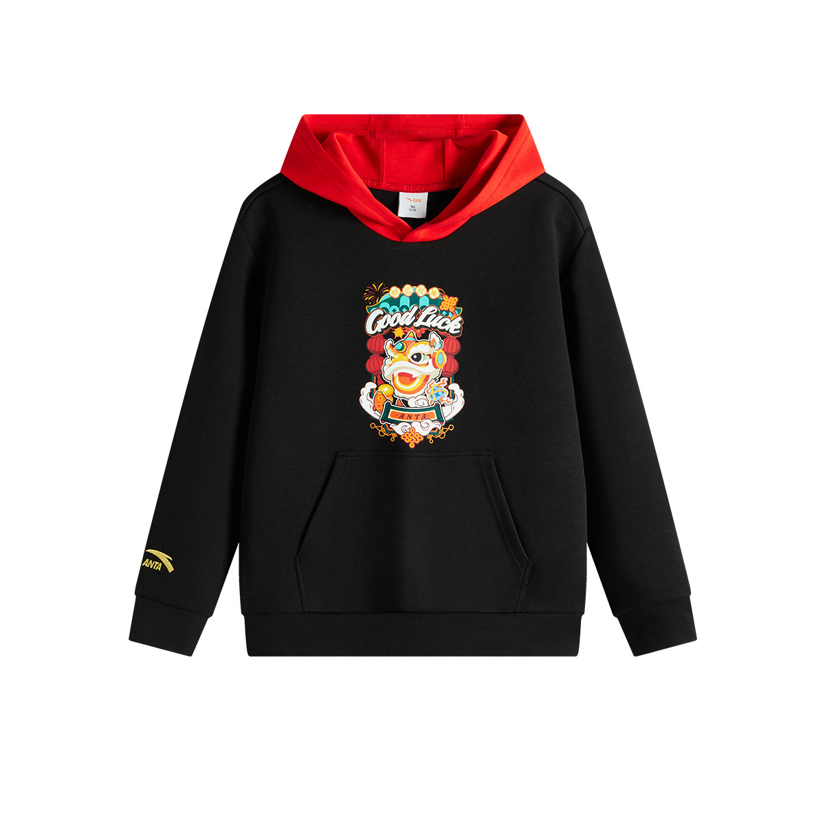 ANTA/安踏冬季新款男大童户外时尚潮流针织连帽套头衫352518709,童装/婴儿装/亲子装,卫衣/绒衫,淘宝优惠券,粉丝福利购,淘宝优惠卷